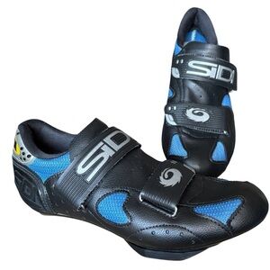 SIDI Rampa Womens MTB Black & Blue Cycling Shoe Size EU 39 US 7.5 AIRPLUS